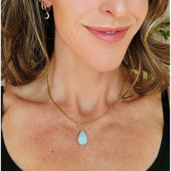 Figaro Cuban Gold Chain WATERPROOF Necklace non-tarnish gold necklace pretty - Picture 10 of 12